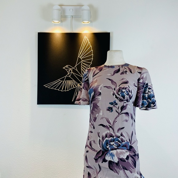 Burberry Dresses & Skirts - Burberry Women Anthia Silk Floral Dress Sz 4